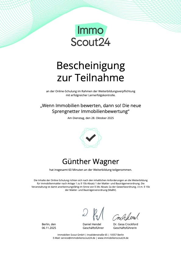 Immobilienbewertung Immobilienbewertung