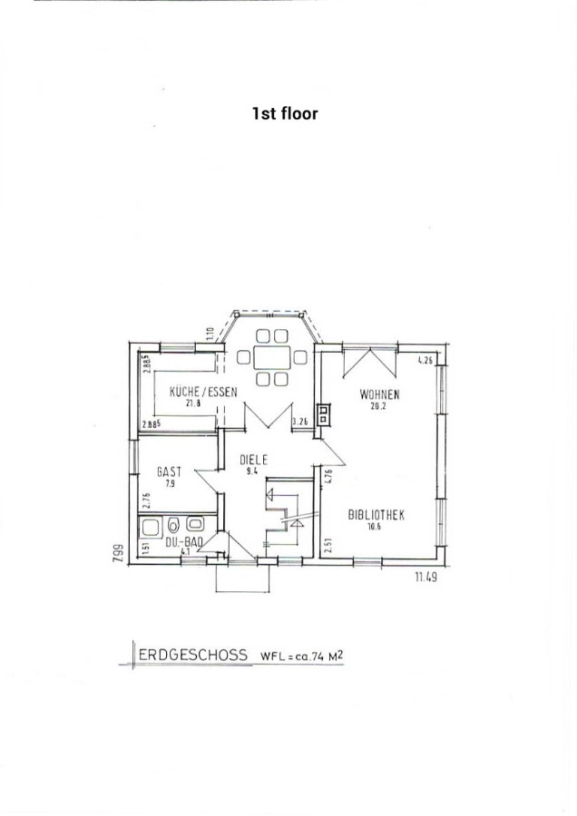 1st floor Einfamilienhaus Niedernhausen