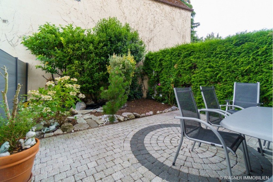 terrace and garden Reihenmittelhaus Budenheim