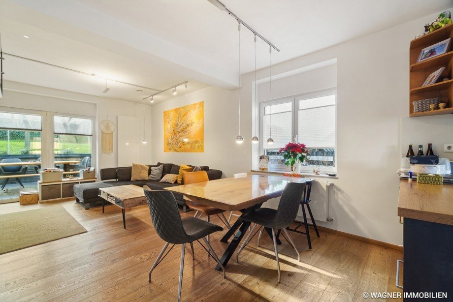 living and dining area Einfamilienhaus Mainz