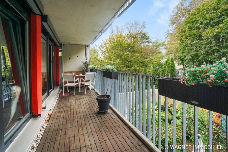 balcony Maisonettewohnung Wiesbaden