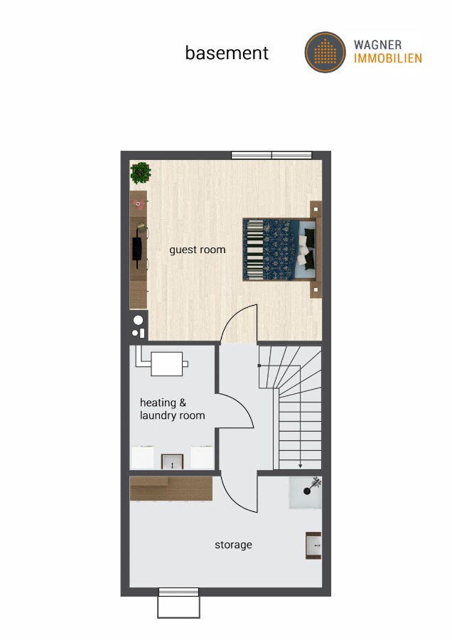 floor plan basement Reihenmittelhaus Mainz